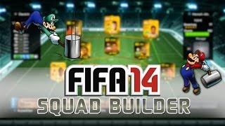 FIFA 14 Ultimate Team Squad Builder  600k Hybrid ft 5 InForms Deutsch HD [upl. by Josee]