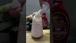 ASMR  food  Hersheys Milk  Rose Milk  ASMR Milkshakes [upl. by Gierk]