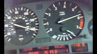 top speed in the bmw 740 il [upl. by Aneeuqal934]