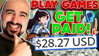 How To Earn Money Online Playing Games 6 Paying Apps [upl. by Garrott925]