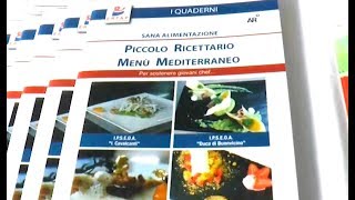 Napoli  Un libro di ricette degli istituti alberghieri finanziato dalla Uil 181019 [upl. by Yuk]