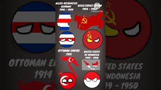 quotHistory of Turkey Indonesia Russia and Germanyquot  history fast countryballs [upl. by Annahavas949]