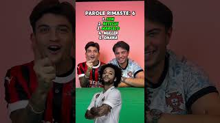 5 GIOCATORI 10 PAROLE 😱📈 gioco calcio challenge giocatori [upl. by Jocelyn]