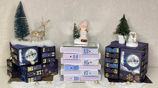 Rotating Advent Calendar Box  Tutorial [upl. by Kubetz220]