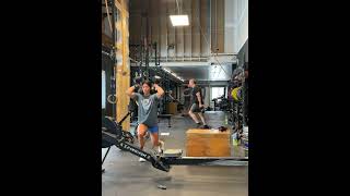 3x 25 DB Front Rack Lunge 25 STOH 100 Double Unders [upl. by Ibbie]