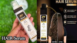 Nizwa Keratin Hair Serum Price and Review Shinny and Silky Hairs with Vitamin E [upl. by Brendan835]