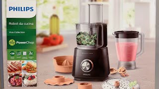 Unboxing PHILIPS Food processor HR751010 [upl. by Suchta]