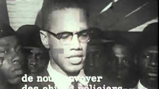 Malcolm X  In RARE form tv interview [upl. by Yulma]