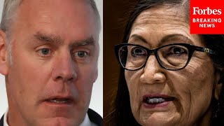 Its My Right And My Duty As A Congressman To Question It Ryan Zinke Does Not Let Up On Haaland [upl. by Myo572]