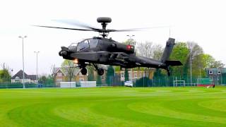 Apache Helicopter Taking Off from Whitgift School [upl. by Ettenyar]