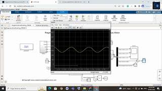 Regenerative Braking Using PMSM Permanent Magnet Synchronous Motor In MATLAB Simulink [upl. by Anahtor]