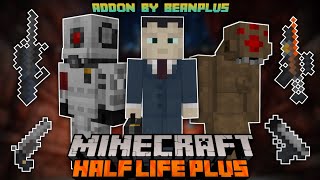 Minecraft Pe Weapon and Mobs Mod  Halflife Plus AddOn V1 Early Beta  AddOn MCPE Showcase [upl. by Nedyah]