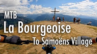 Enduro MTB at La Bourgeoise Samoëns France [upl. by Gherardo272]