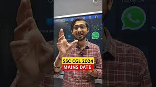 SSC CGL 2024 MAINS EXAM DATE governmentexam mts mtsssc sscexam ssc cgl [upl. by Imotih]