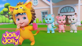 🎃Three little kittens🎃 Peanut butter amp Jelly  More  Jolly Jolly  Learn and Play  Nursery Rhymes [upl. by Attej877]