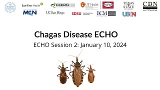 Chagas Disease ECHO  Session 2 of 4 Part Series January 10 2024 [upl. by Jillian]