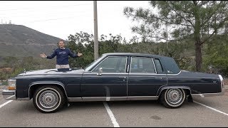 The 1989 Cadillac Brougham Is the Best Cadillac From 30 Years Ago [upl. by Morley874]