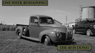 MILES OF MAYHEM HERE WE COME My 1940 FORD PICKUP is done and ready to go [upl. by Troth]