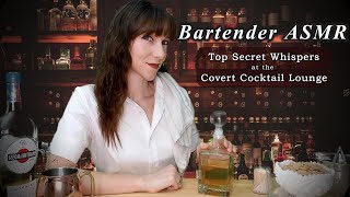 Bartender 🍸👄🕵️‍♂️ASMR roleplay flirty personal attention [upl. by Arathorn724]