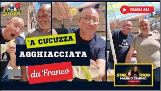 Cucuzza ghiacciata Street Food da Franco  Palermo [upl. by Sachs320]