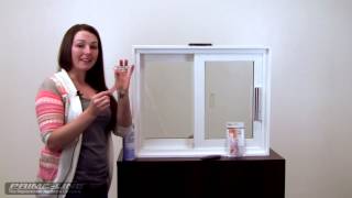 HowTo Install PrimeLines Clear Lucite Patio Door Lock [upl. by Marlen]