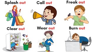 Phrasal Verbs With Out  Out Related Phrasal Verbs With Meaning And Examples [upl. by Urion]