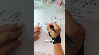 wwwkalligrafiaalkotasokhu kalligrafie calligraphylettering lettering handwriting [upl. by Anaizit]