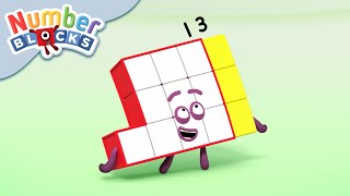 Numberblocks Meet Thirteen  Learn to Count [upl. by Corabella]