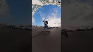 Skateboard Cruising Auckland skateboarding 360camera [upl. by Bianchi962]