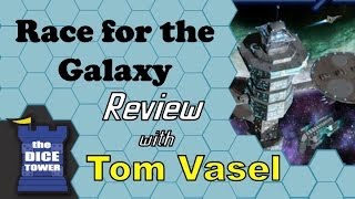 Race for the Galaxy Review  with Tom Vasel [upl. by Hoban441]