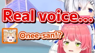 Miko reveals her real voice with no hesitation Hololive Eng Sub [upl. by Kalagher]