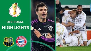 FC Bayern is OUT  1 FC Saarbrücken vs FC Bayern München 21  Highlights  DFBPokal  Round 2 [upl. by Rorke976]