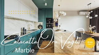 Nine Calacatta Oro Vagli Marble Photos to Inspire Your Next Renovation Project [upl. by Anoid261]