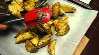 Worlds Best Oven Fried Potato Wedges [upl. by Ahseile]