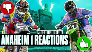 Panic Button For Eli Tomac Ups amp Downs From Anaheim 1  2024 Supercross SMX Championship [upl. by Idahs]