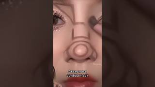 Crazy Nose Contour Technique ✨✅youtubeshorts shortsfeed contour makeuptutorial makeup trending [upl. by Hintze485]