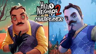 We tried to beat Hello Neighbor 2 Multiplayer [upl. by Sivra]