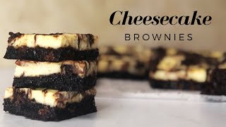 CHEESECAKE BROWNIES [upl. by Aziar]