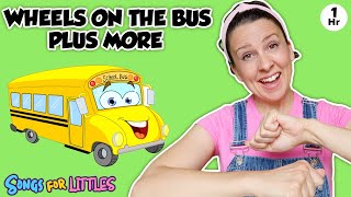 Wheels On The Bus  More Nursery Rhymes amp Kids Songs  Educational Videos for Kids amp Toddlers [upl. by Elem304]