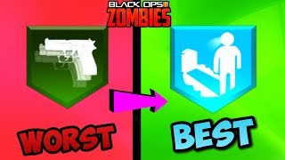 RANKING EVERY PERK IN BLACK OPS 4 ZOMBIES FROM WORST TO BEST [upl. by Dde]