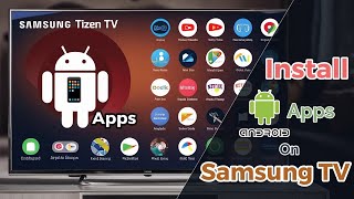 Samsung Smart TV How to Install Android Apps Using a TV Box [upl. by Beuthel106]