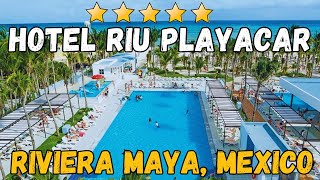 Hotel Riu Playacar  Riviera Maya Mexico AllInclusive Resort [upl. by Skees]