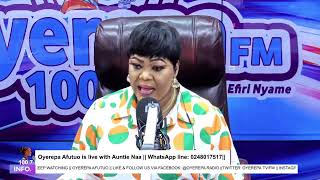 Oyerepa Afutuo is live with Auntie Naa on Oyerepa RadioTV 24072024 WhatsApp line 0248017517 [upl. by Hamitaf]