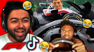 REACTING TO FUNNY F1 TIKTOKS FROM THIS YEAR [upl. by Leschen351]