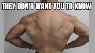 THE TRUTH ABOUT BACK TRAINING FOR NATURALS [upl. by Barcus]