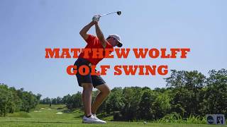 Mattew Wolff Golf Swing To Win [upl. by Yanel]