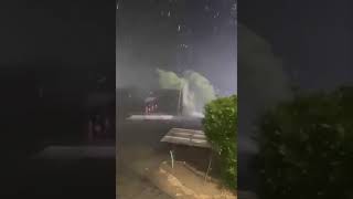 Orages épars dans le gouvernorat dAnbar Iraq [upl. by Ytomit295]