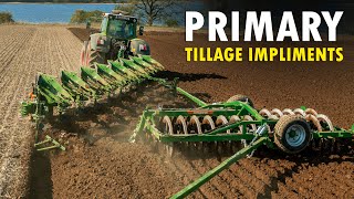 All Primary Tillage Impliments  Modern Tillage Equipments  Discover Agriculture [upl. by Bendicty619]