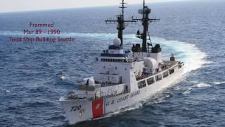 USCG Cutters 378 Foot Class [upl. by Tnahsarp900]