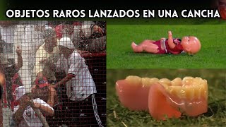 LAS COSAS MAS INSOLITAS TIRADAS POR LOS HINCHAS ARGENTINOS  MomentoHinchas 3 [upl. by Orose355]